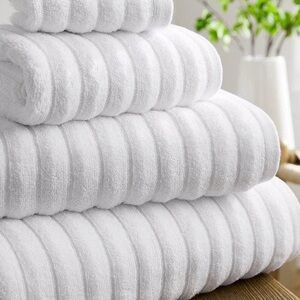 Towel Set -  Monaco Supreme Cotton Collection - White